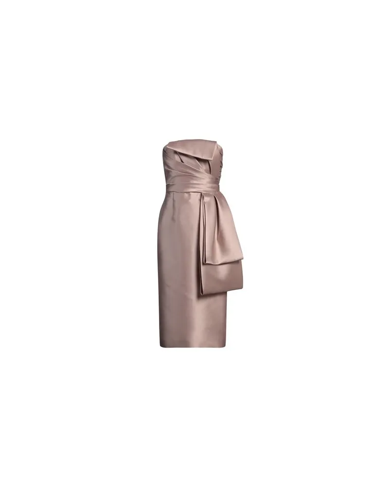 Alberta Ferretti KLEIDER - Midi-Kleiderauf YOOX.COM Antikrosa