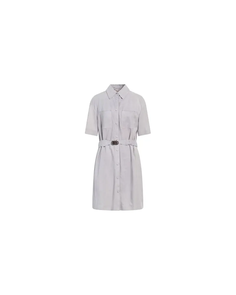 AGNONA KLEIDER - Mini-Kleiderauf YOOX.COM Hellgrau