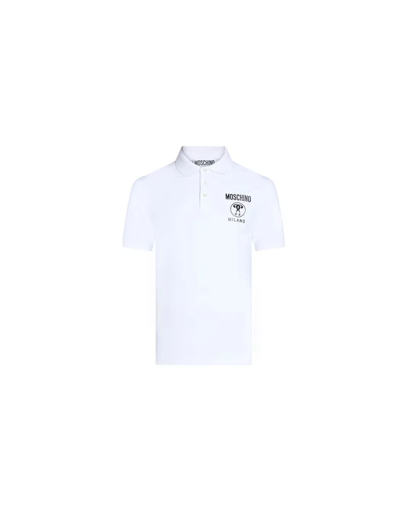 Moschino TOPS - Poloshirtsauf YOOX.COM Weiß