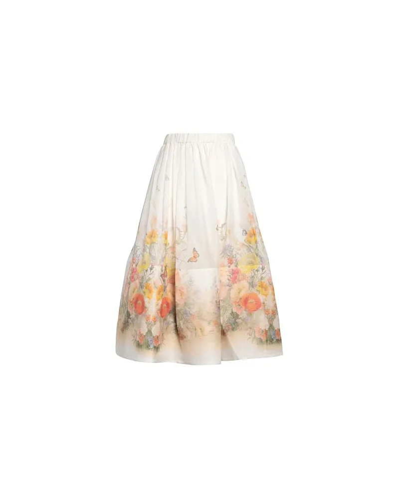 Zimmermann HOSEN & RÖCKE - Midi-Röckeauf YOOX.COM Elfenbein