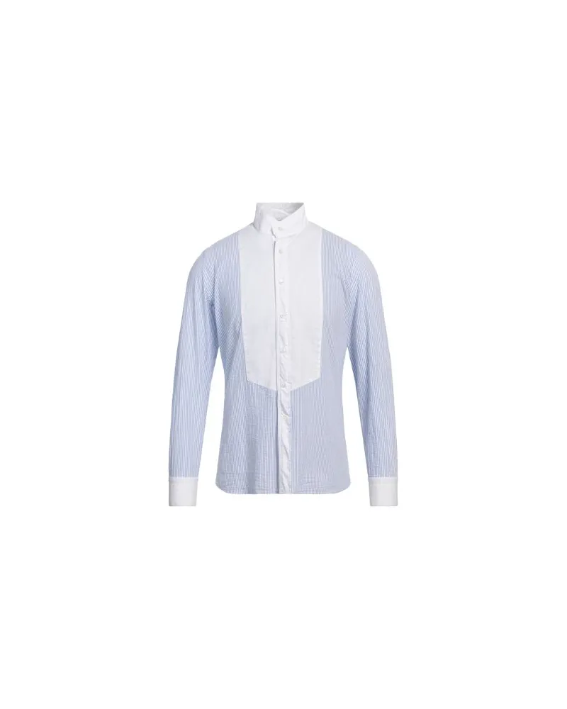 Tagliatore TOPS - Hemdenauf YOOX.COM Hellblau