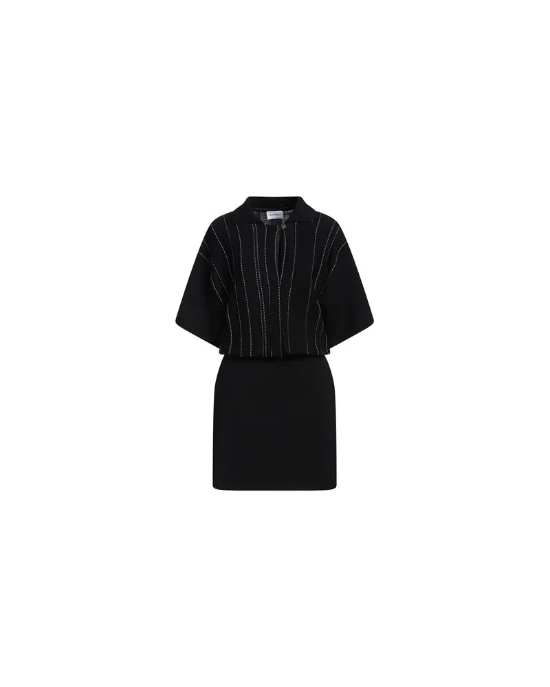 Ferragamo KLEIDER - Mini-Kleiderauf YOOX.COM Schwarz