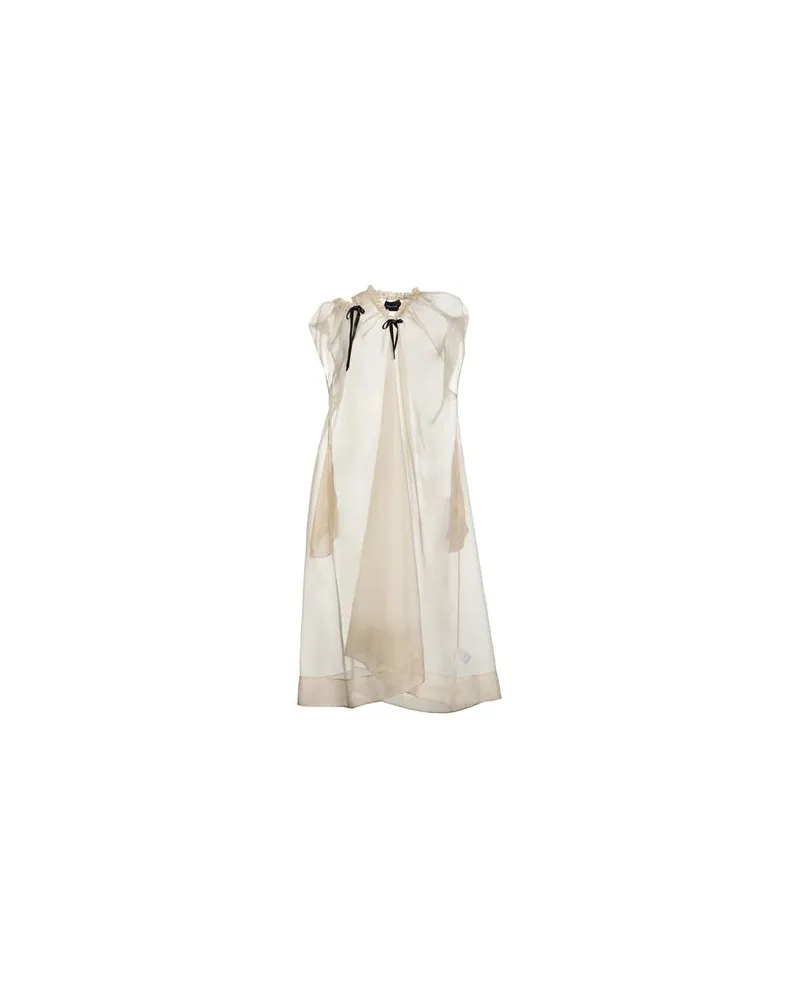Simone Rocha KLEIDER - Midi-Kleiderauf YOOX.COM Beige