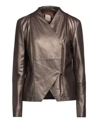 Andrea D'amico Jacke & Anorak Bronze