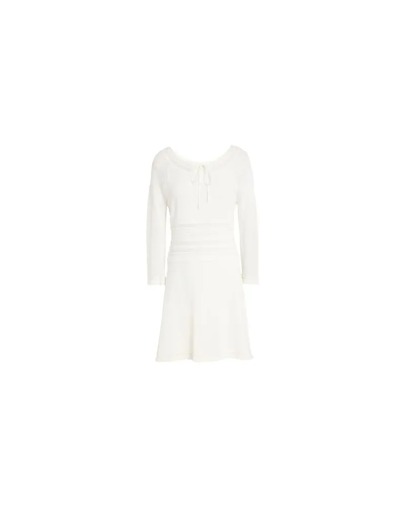 Alberta Ferretti KLEIDER - Mini-Kleiderauf YOOX.COM Elfenbein