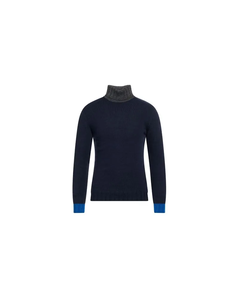 OFFICINA 36 STRICKWAREN - Rollkragenpulloverauf YOOX.COM Marineblau