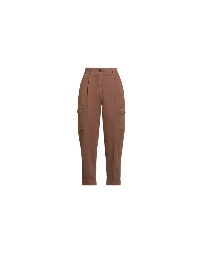 Peserico HOSEN & RÖCKE - Hosenauf YOOX.COM Braun