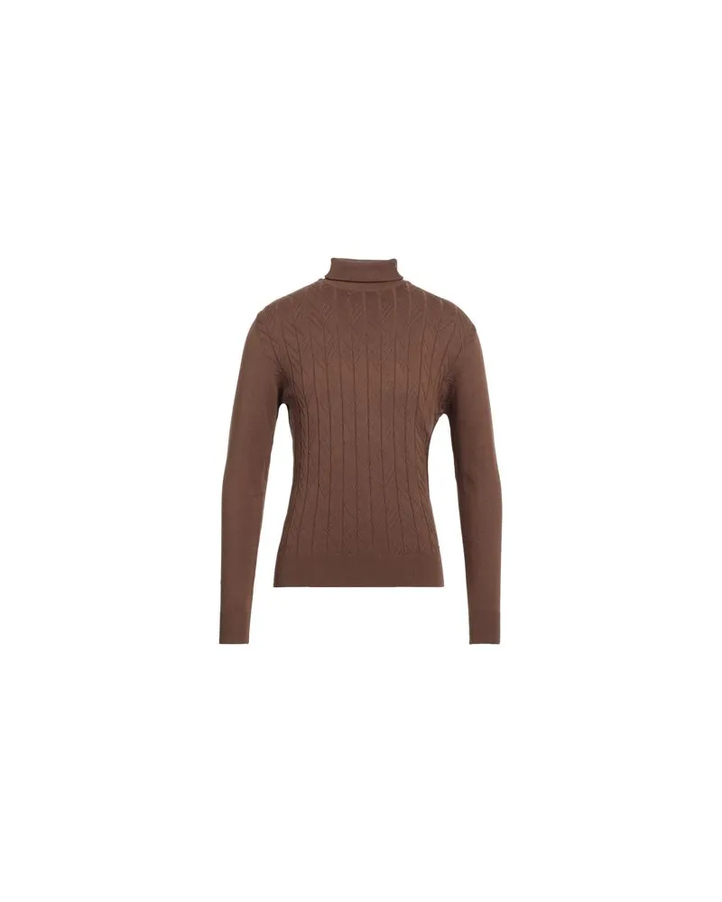 Primo Emporio STRICKWAREN - Rollkragenpulloverauf YOOX.COM Braun