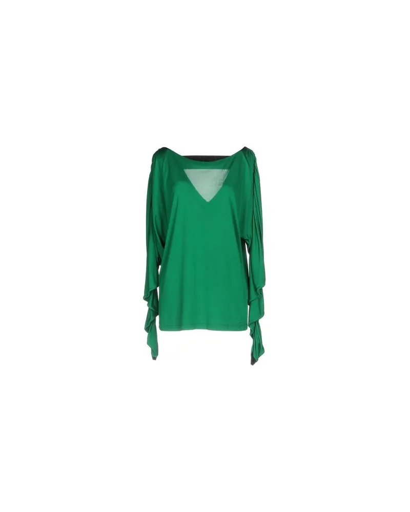 Byblos TOPS - T-shirtsauf YOOX.COM Smaragdgrün