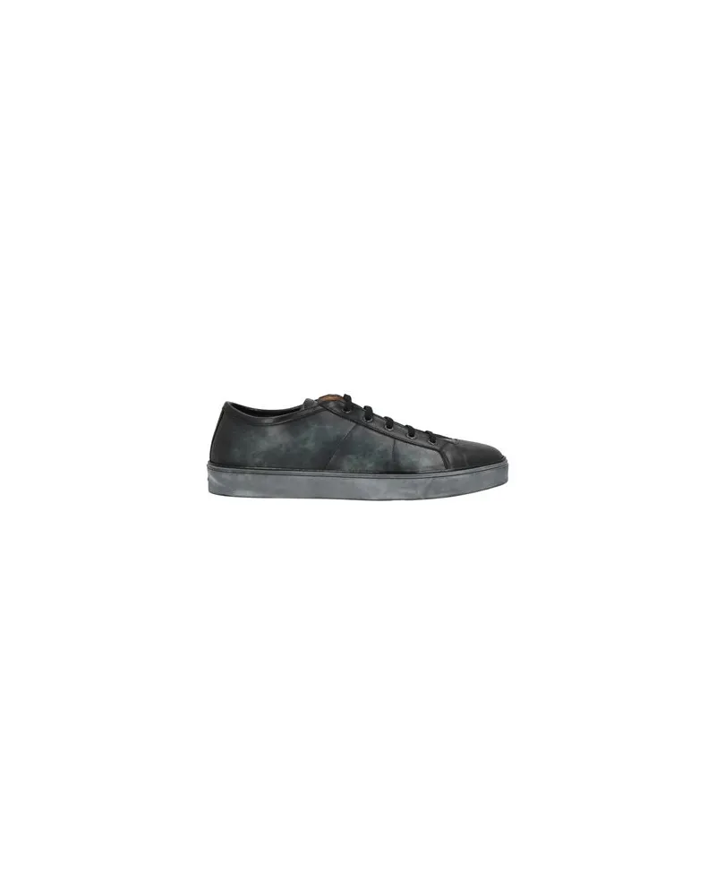 Santoni SCHUHE - Sneakersauf YOOX.COM Dunkelgrün