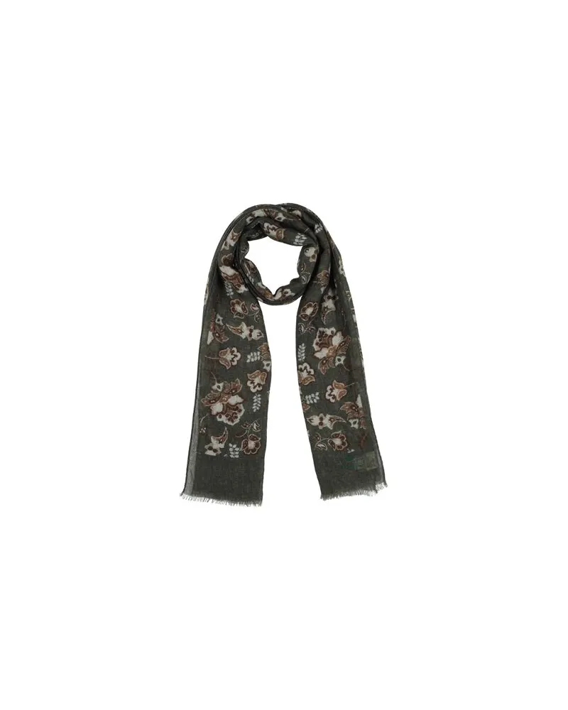 Luigi Borrelli ACCESSOIRES - Schalsauf YOOX.COM Dunkelgrün