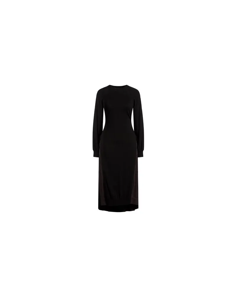 MEIMEIJ KLEIDER - Midi-Kleiderauf YOOX.COM Schwarz