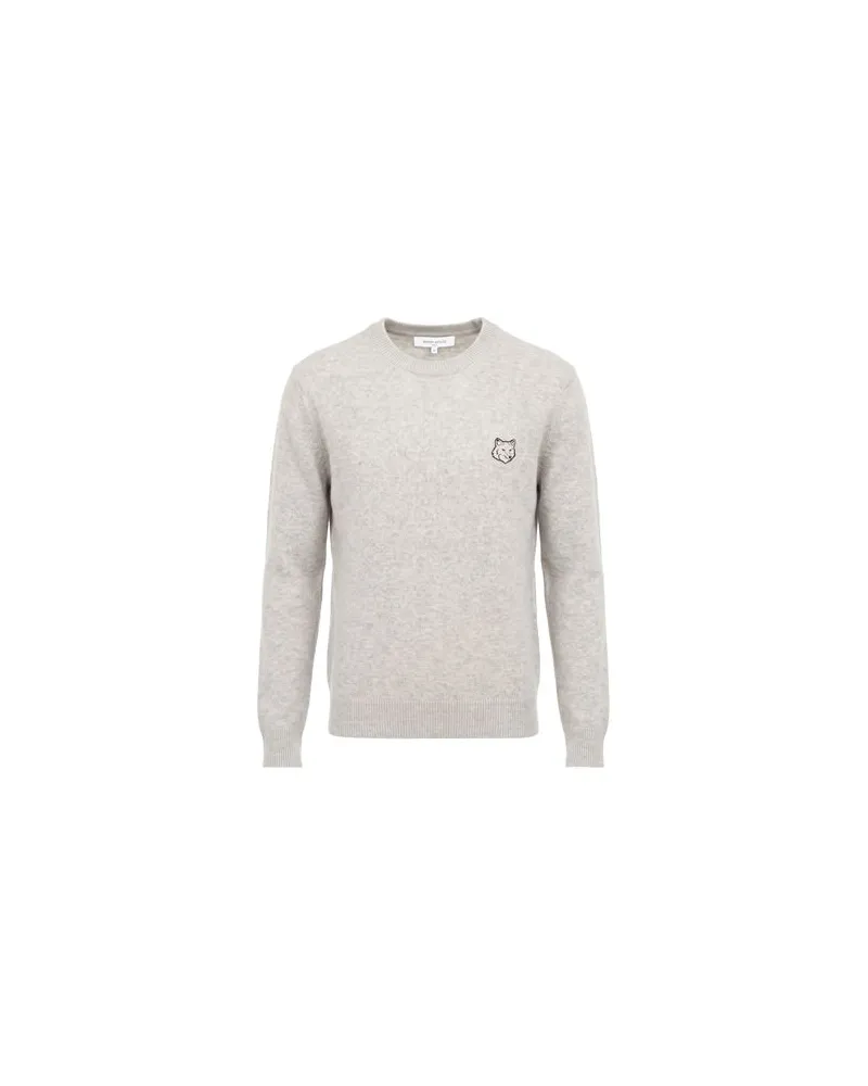 Kitsuné STRICKWAREN - Pulloverauf YOOX.COM Hellgrau