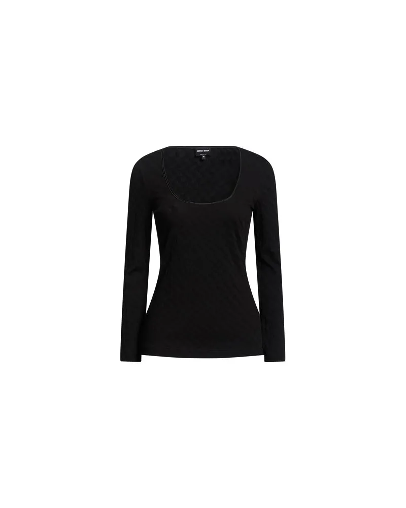 Giorgio Armani STRICKWAREN - Pulloverauf YOOX.COM Schwarz