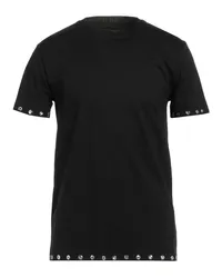 Les Hommes T-shirts Schwarz