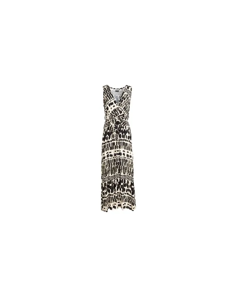 Fred Mello KLEIDER - Maxi-Kleiderauf YOOX.COM Cremeweiß