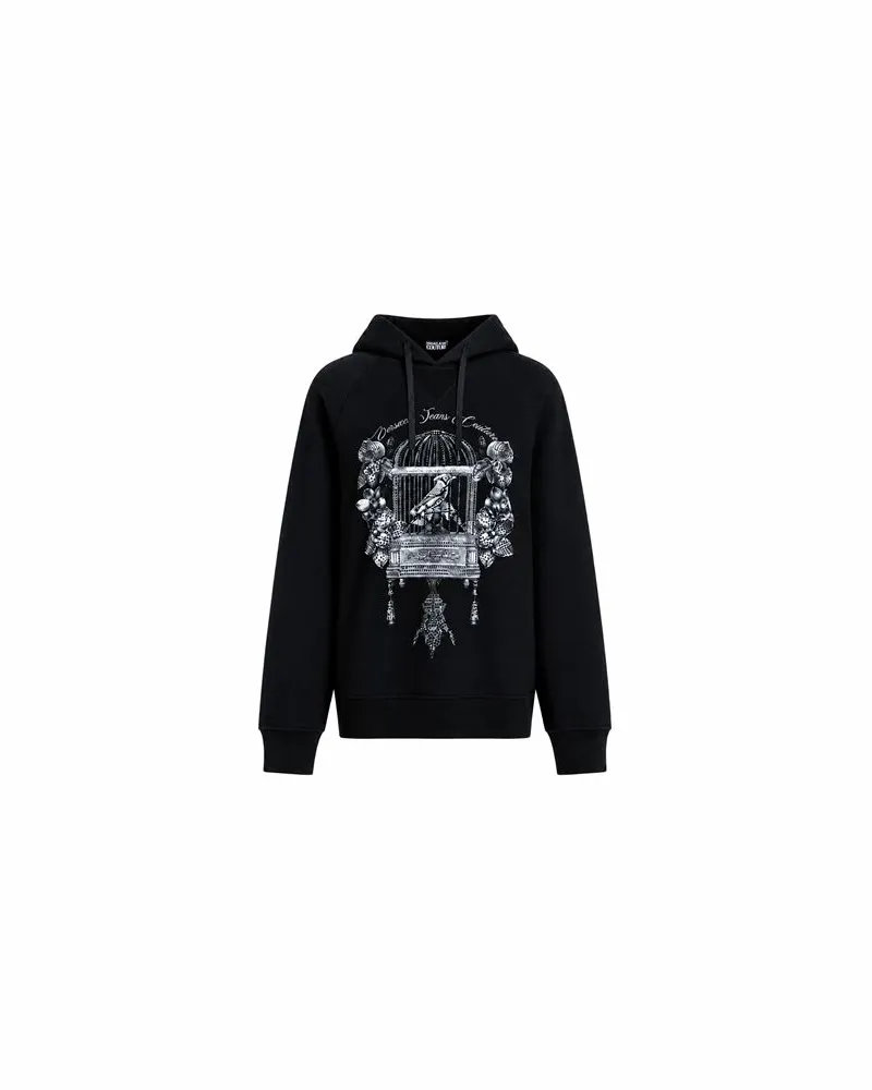 Versace Jeans TOPS - Sweatshirtsauf YOOX.COM Schwarz