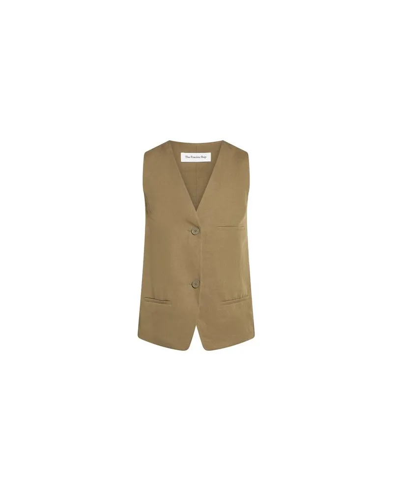 FRANKIE Shop ANZÜGE und CO-ORDS - Couture-Westenauf YOOX.COM Militärgrün