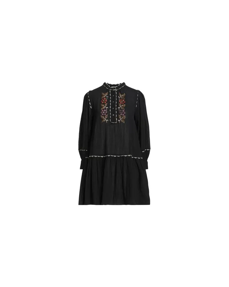 Antik Batik KLEIDER - Mini-Kleiderauf YOOX.COM Schwarz
