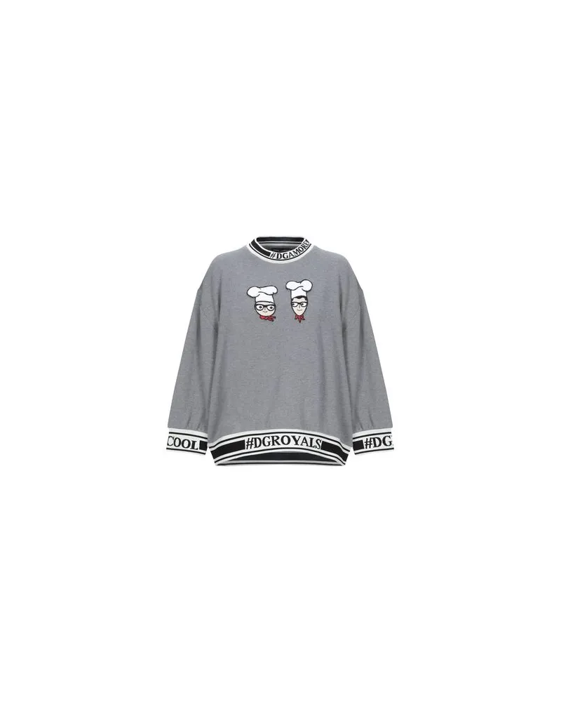 Dolce & Gabbana TOPS - Sweatshirtsauf YOOX.COM Grau