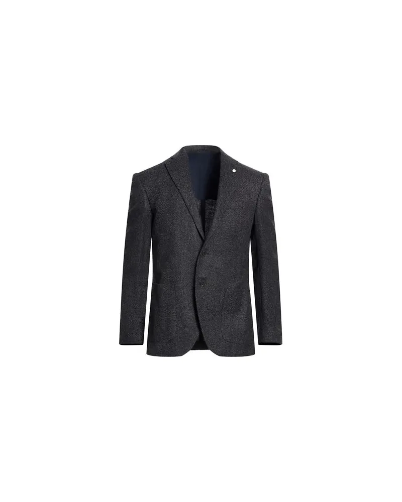 Luigi Bianchi Mantova ANZÜGE und CO-ORDS - Blazersauf YOOX.COM Schwarz