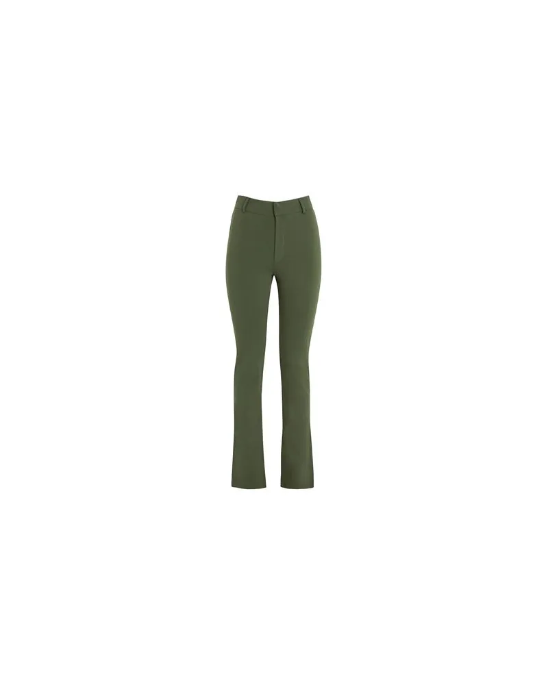 8 by Yoox HIGH-WAIST EXTRA LONG PANTS  - HOSEN & RÖCKE - Hosenauf YOOX.COM Militärgrün