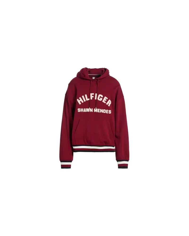 Tommy Hilfiger TOPS - Sweatshirtsauf YOOX.COM Bordeaux