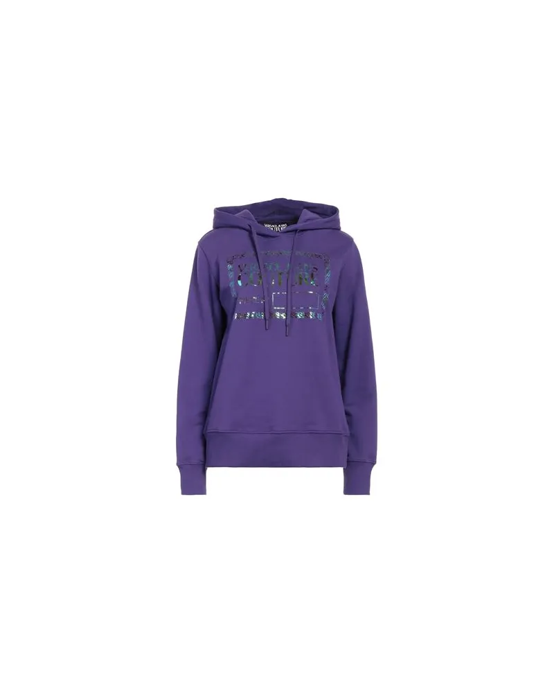Versace Jeans TOPS - Sweatshirtsauf YOOX.COM Violett