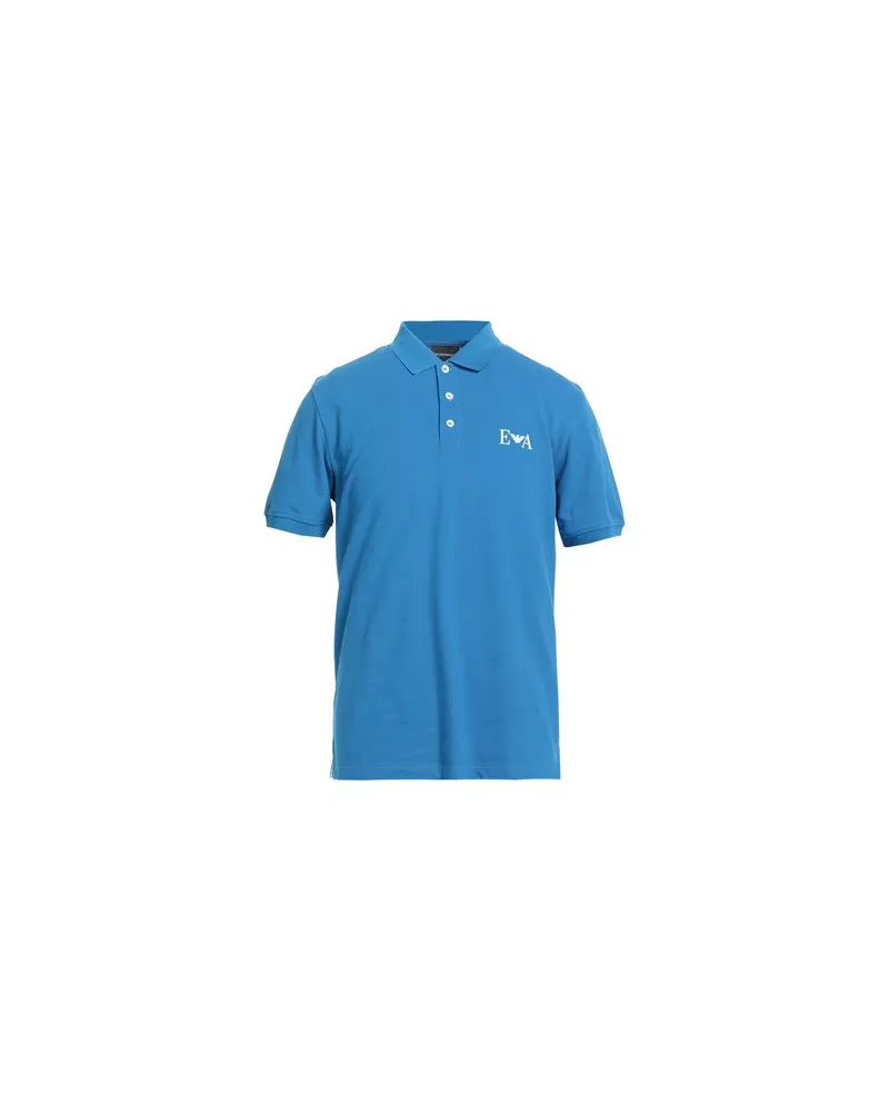 Emporio Armani TOPS - Poloshirtsauf YOOX.COM Azurblau