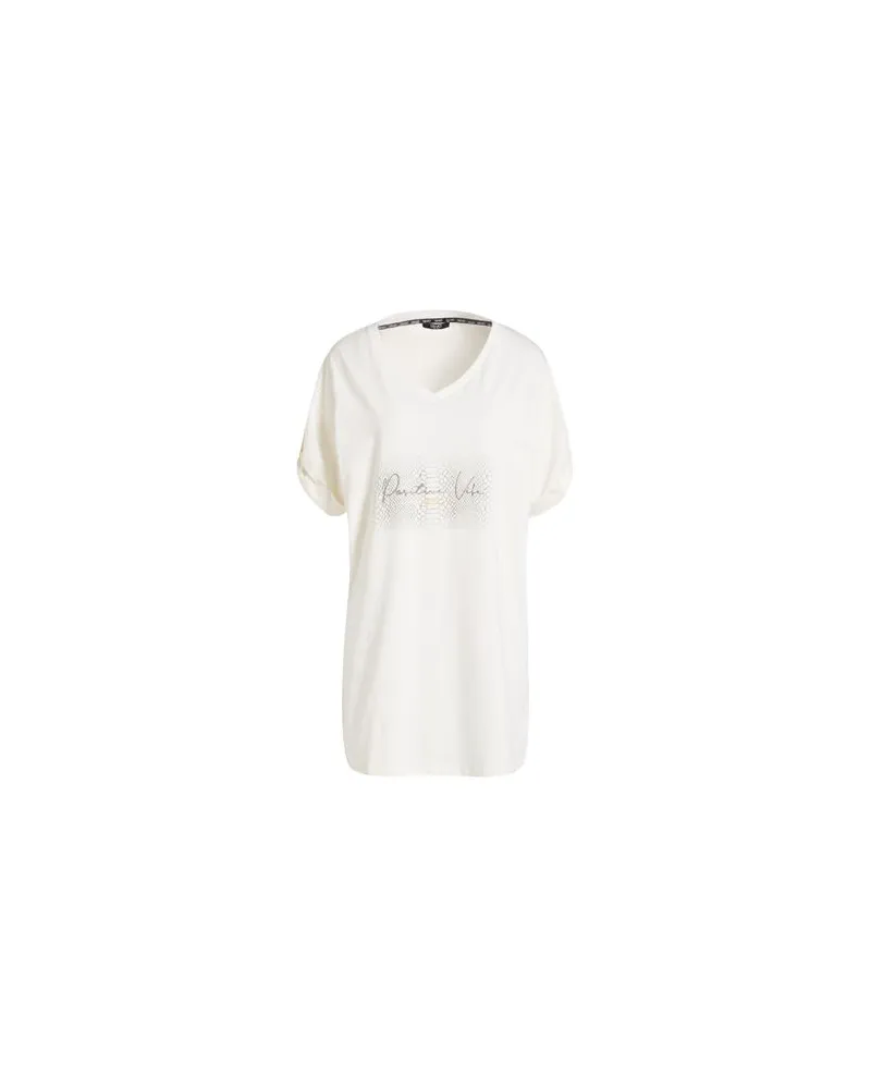 Liu Jo SPORT - TOPS - T-shirtsauf YOOX.COM Elfenbein