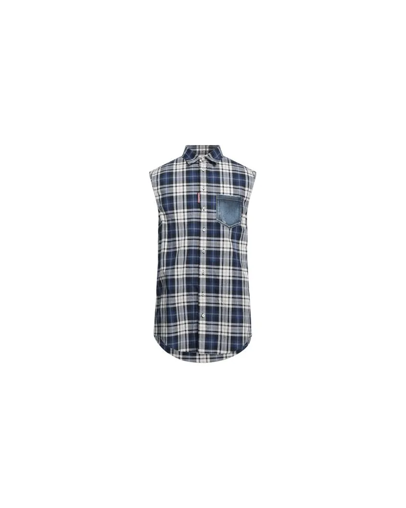 Dsquared2 TOPS - Hemdenauf YOOX.COM Blau