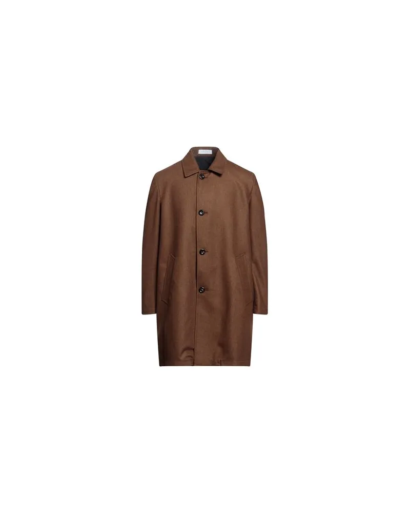 Luigi Bianchi Mantova JACKEN & MÄNTEL - Jacken, Mäntel & Trenchcoatsauf YOOX.COM Braun