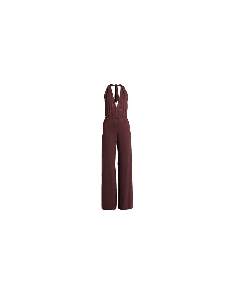 FISICO-Cristina Ferrari OVERALLS - Jumpsuitsauf YOOX.COM Schokobraun