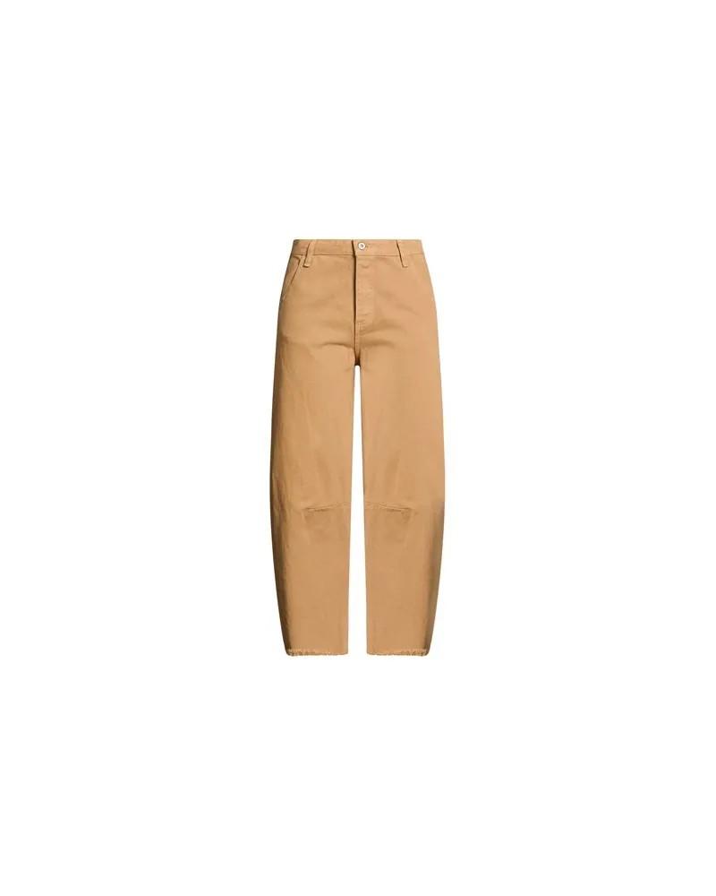 Please HOSEN & RÖCKE - Jeanshosenauf YOOX.COM Kamel