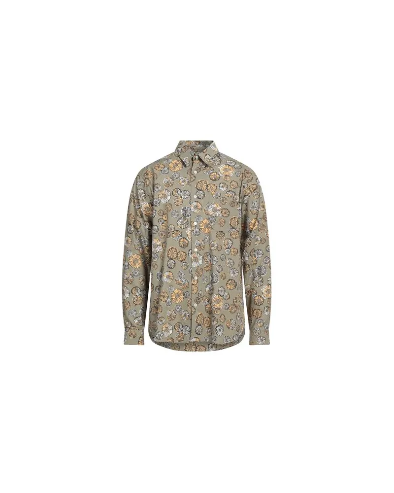 Kitsuné TOPS - Hemdenauf YOOX.COM Salbeigrün