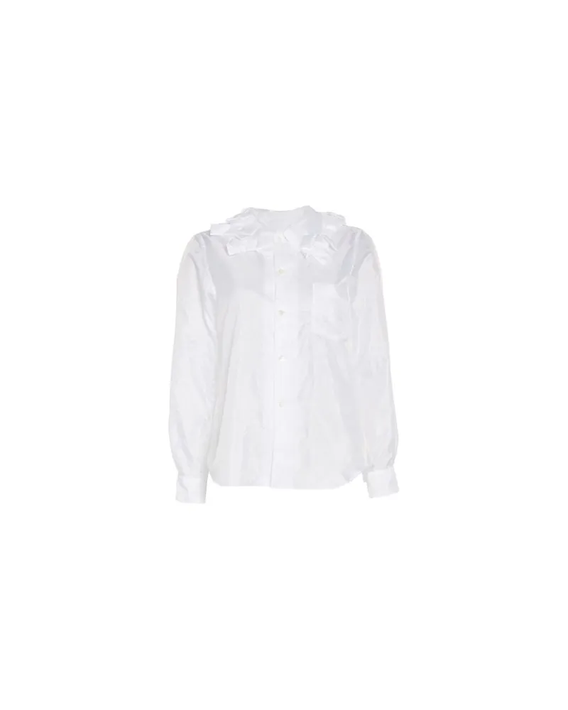 Comme des Garçons TOPS - Hemdenauf YOOX.COM Weiß