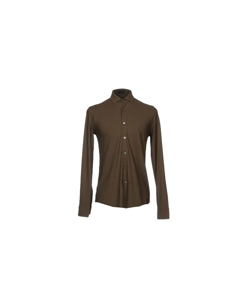 Drumohr  TOPS - Hemdenauf YOOX.COM Khaki