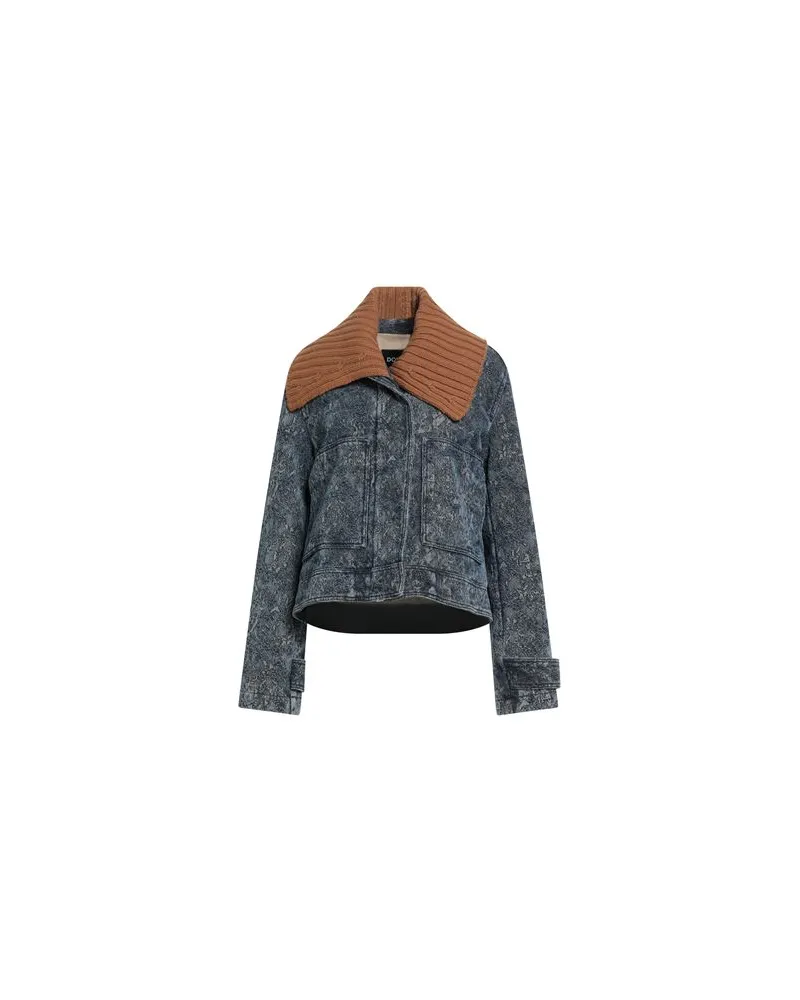 Dondup JACKEN & MÄNTEL - Jeansjacken/Mäntelauf YOOX.COM Blau