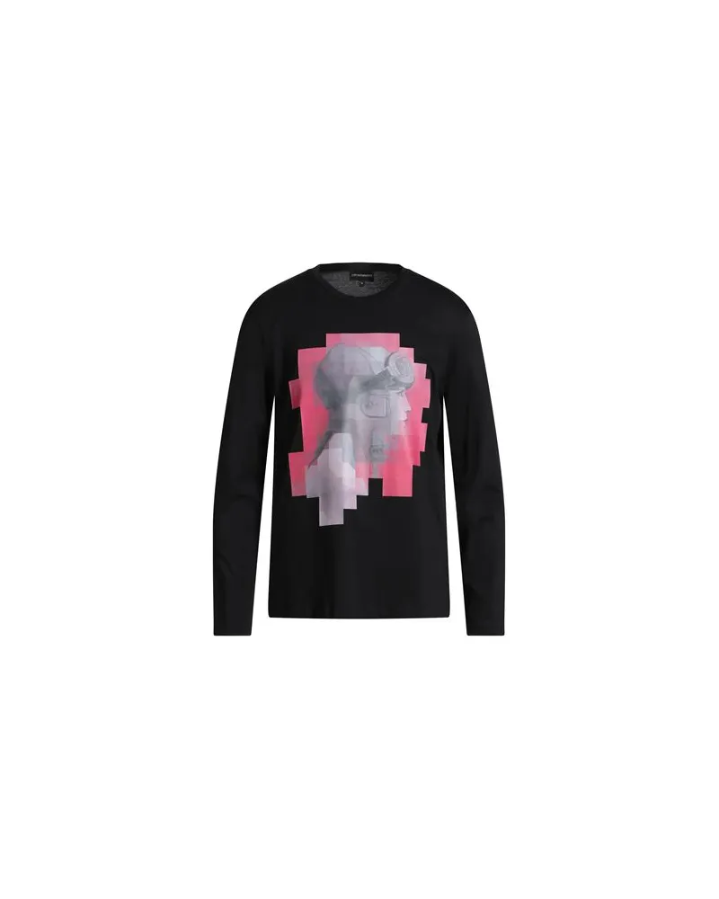 Emporio Armani TOPS - T-shirtsauf YOOX.COM Schwarz