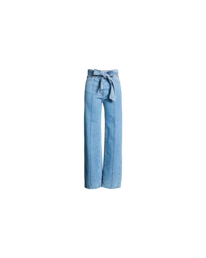 MSGM HOSEN & RÖCKE - Jeanshosenauf YOOX.COM Blau