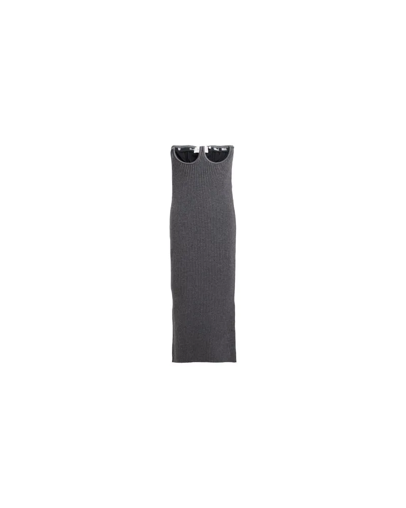 SPORTMAX KLEIDER - Midi-Kleiderauf YOOX.COM Grau