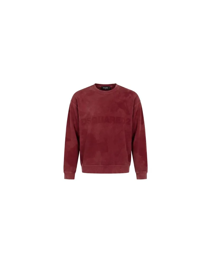 Dsquared2 TOPS - Sweatshirtsauf YOOX.COM Ziegelrot