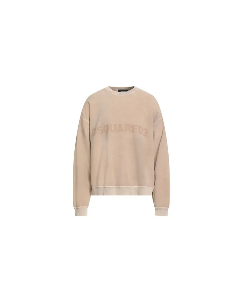 Dsquared2 TOPS - Sweatshirtsauf YOOX.COM Beige