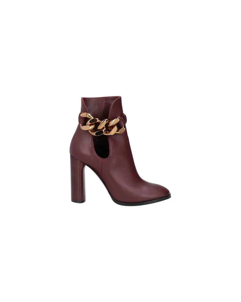 Casadei SCHUHE - Stiefelettenauf YOOX.COM Bordeaux