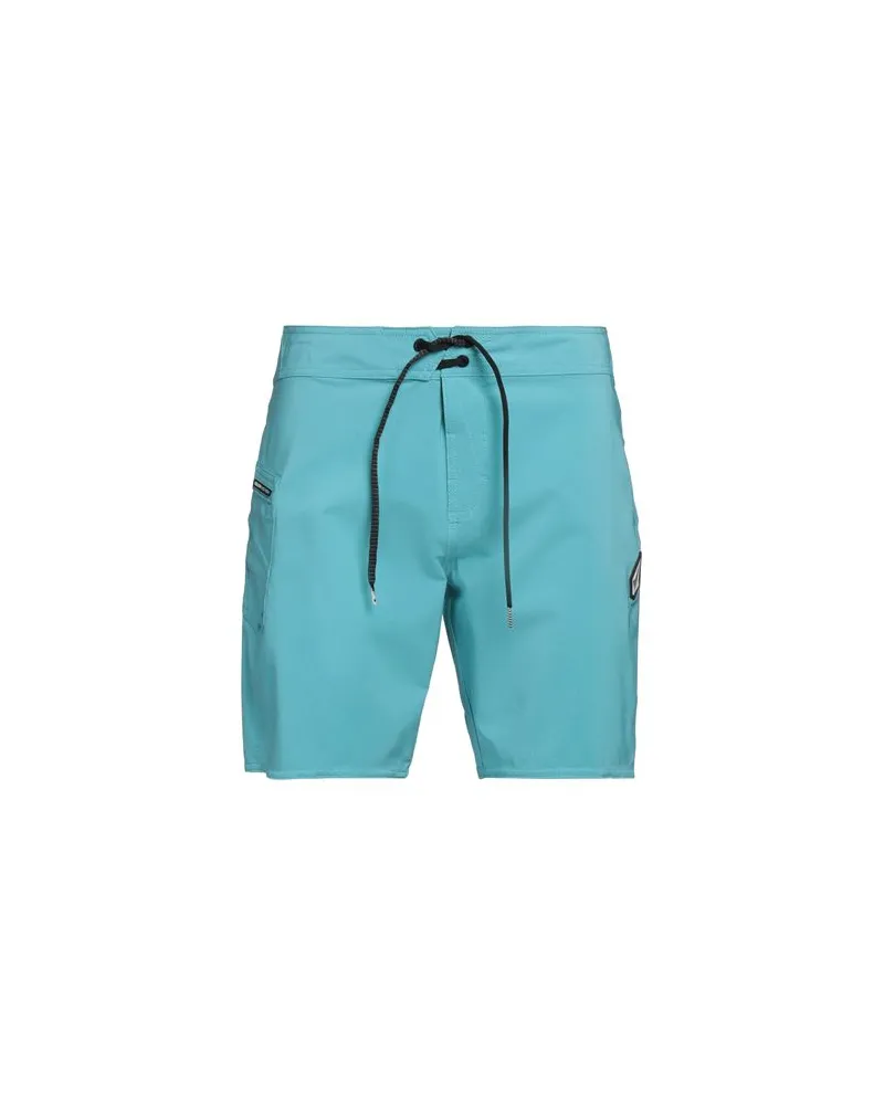 Volcom HOSEN & RÖCKE - Shorts & Bermudashortsauf YOOX.COM Tūrkis