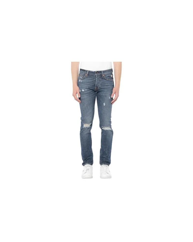Roy Roger's HOSEN & RÖCKE - Jeanshosenauf YOOX.COM Blau