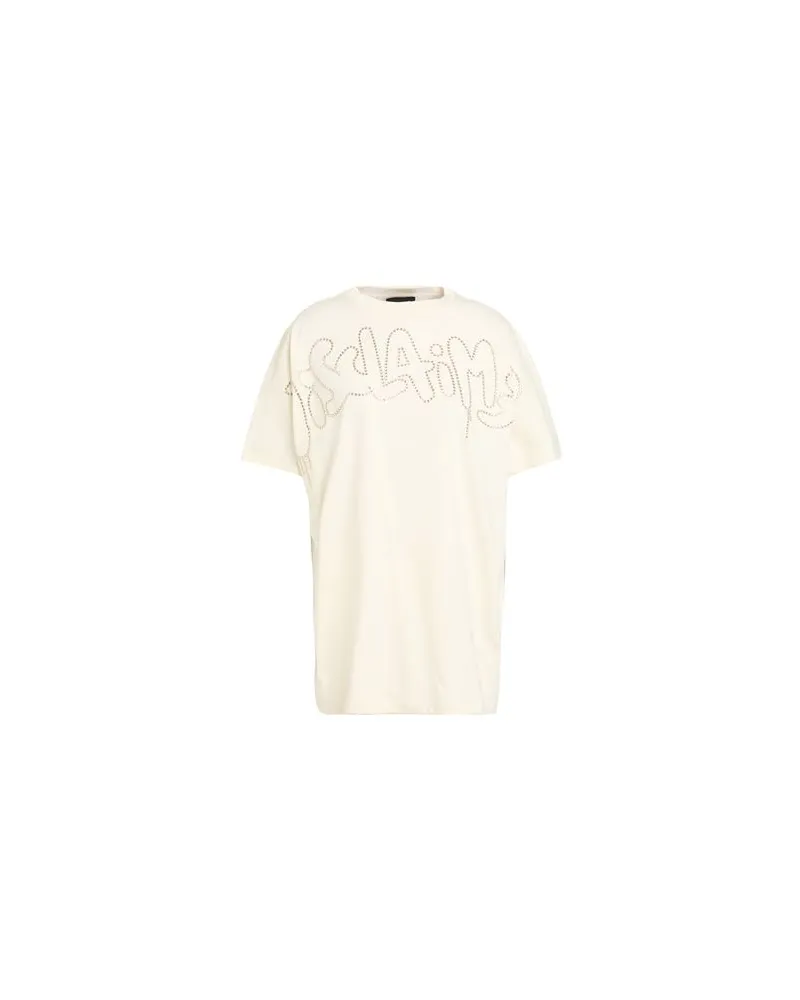 DISCLAIMER TOPS - T-shirtsauf YOOX.COM Elfenbein