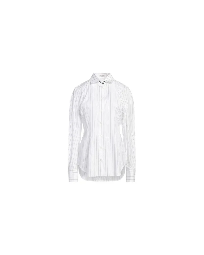 Brunello Cucinelli TOPS - Hemdenauf YOOX.COM Weiß