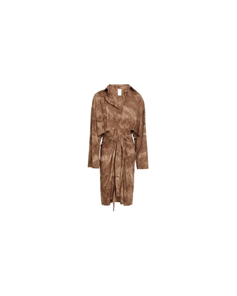 Amazuìn KLEIDER - Midi-Kleiderauf YOOX.COM Khaki