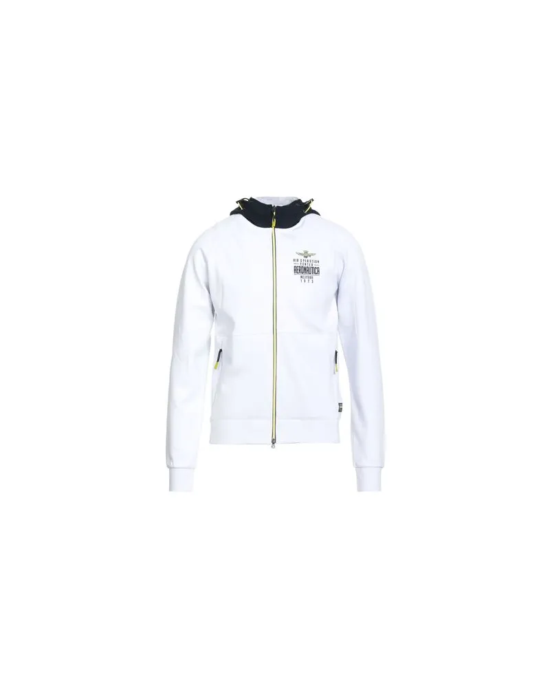 Aeronautica Militare TOPS - Sweatshirtsauf YOOX.COM Weiß